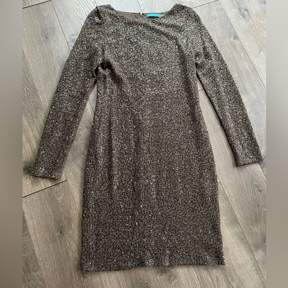 Alice + Olivia Sequin Dress